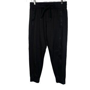 Tilley Women's Black Joggers Size Small Pull On Stretch Elastic Waist